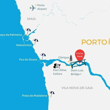 Apartmán Downtown With Balcony Porto